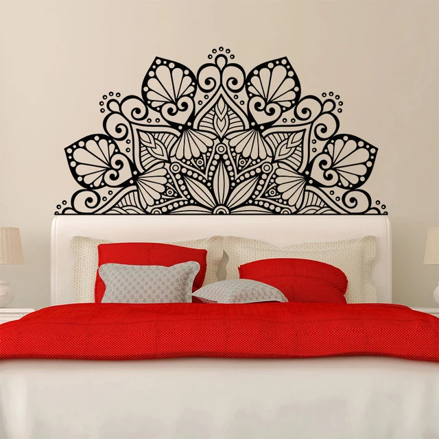 aliexpress : buy newest mandala decorate the beds wall vinyl