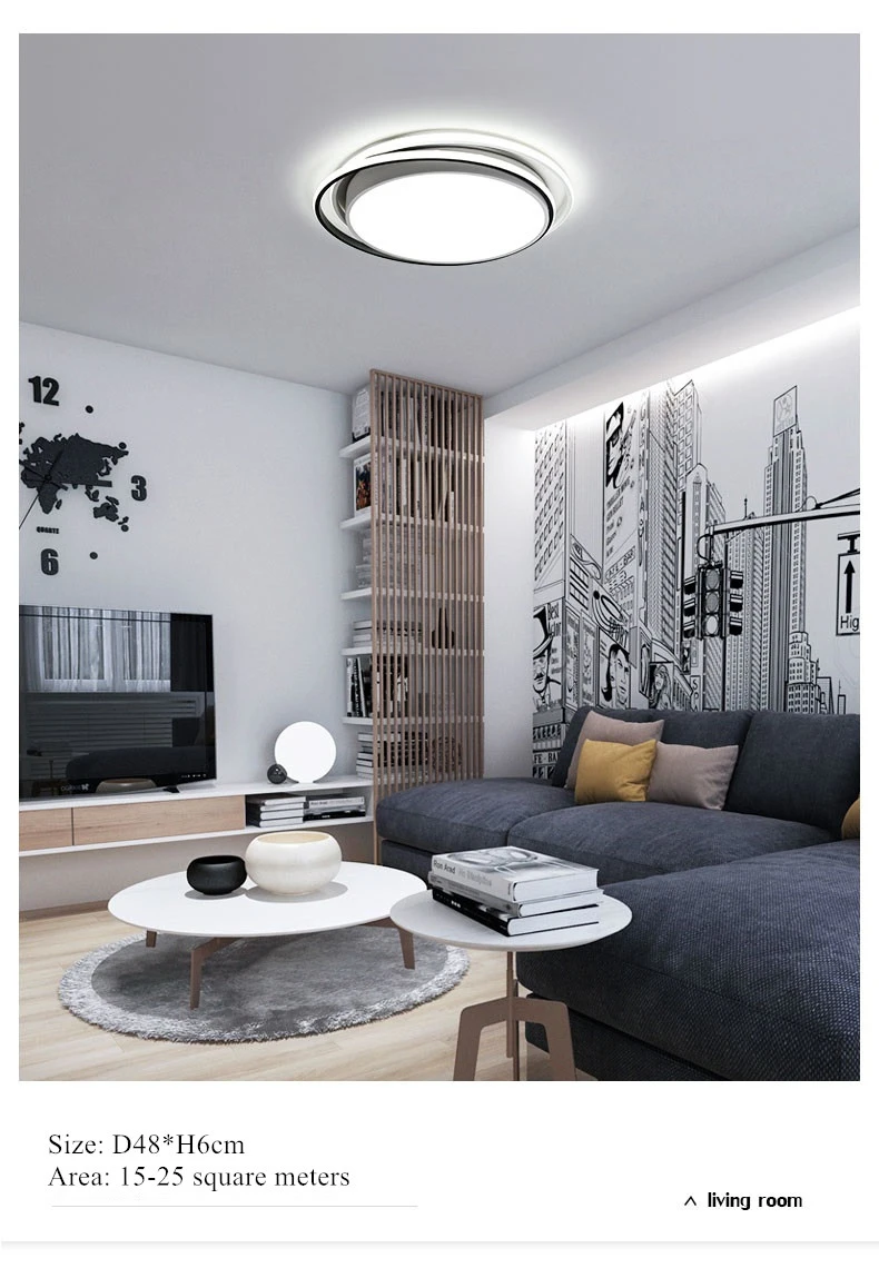 modern led chandelier ceiling lamp 5