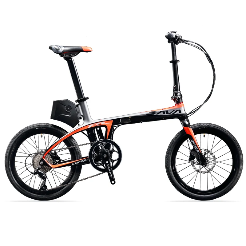SAVA Bicicleta electrica Folding electric font b bike b font ebike 36v 250w e font b