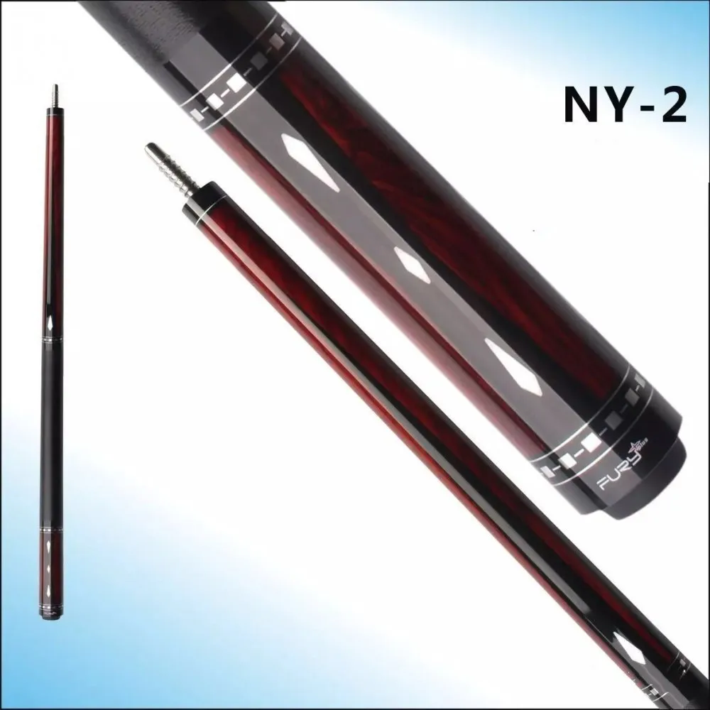 

FURY Authorised Store Fury Cue NY series Pool billiard stick 58" Luxury Inlaid Cue/Cocobolo +Maple wood /NY-2