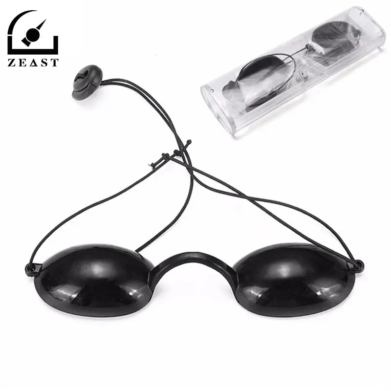 

aser Light Protective Eyepatch Laser Light Protective Eyepatch Safety Glasses Goggles IPL Beauty Clinic Patient Black
