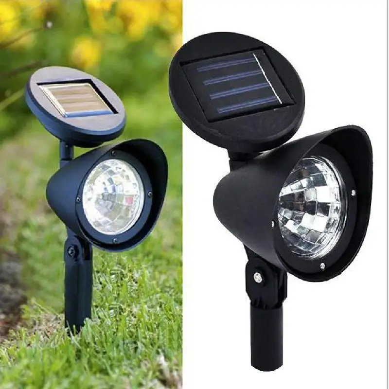 

Adjustable Solar Spot Light 3 LED Landscape Garden Green Lawn Path Lamp Outdoor