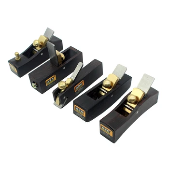 DIY Mini Hand Planes Carpentry Carpenter Ebony Joinery Woodwork Tools 5 pcs Set or 1 Pcs Hand Planer Free shipping