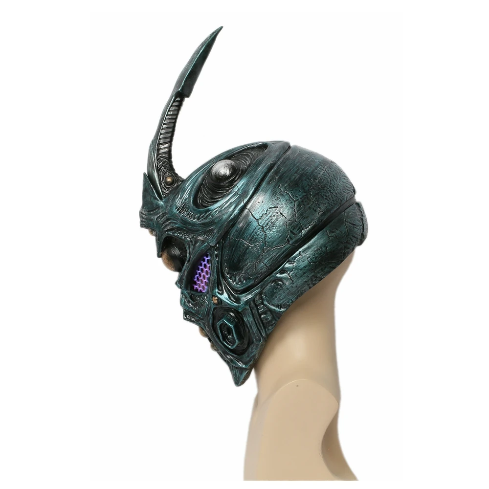 Coslive Bio Booster Armor шлем маски для косплей костюм реквизит съемный рожок полная голова