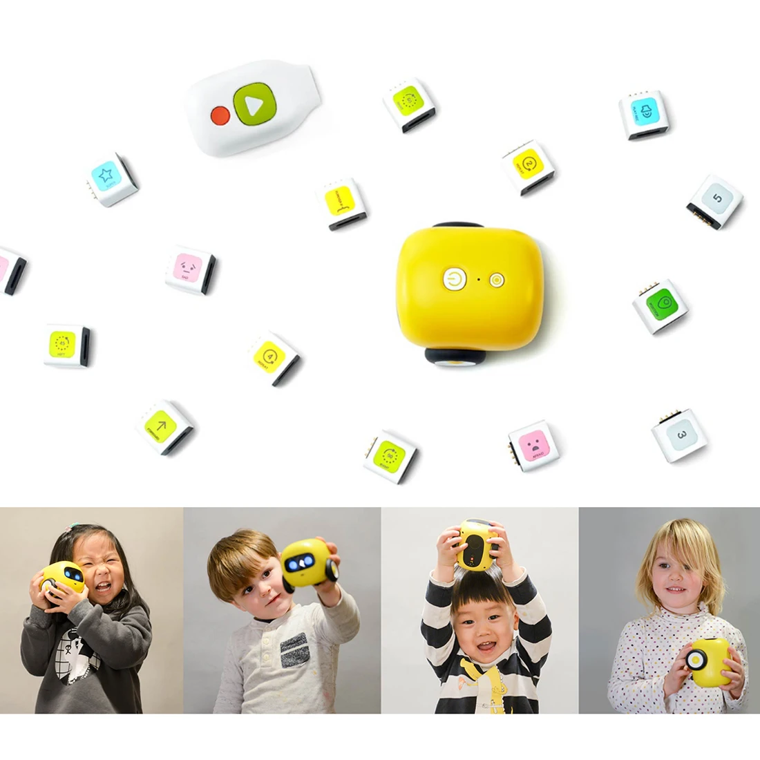 Mangobot визуальный без экрана Программирование Тип просветление строительный блок тайно учит кодирования паровой Робот игрушка для детей Малыш