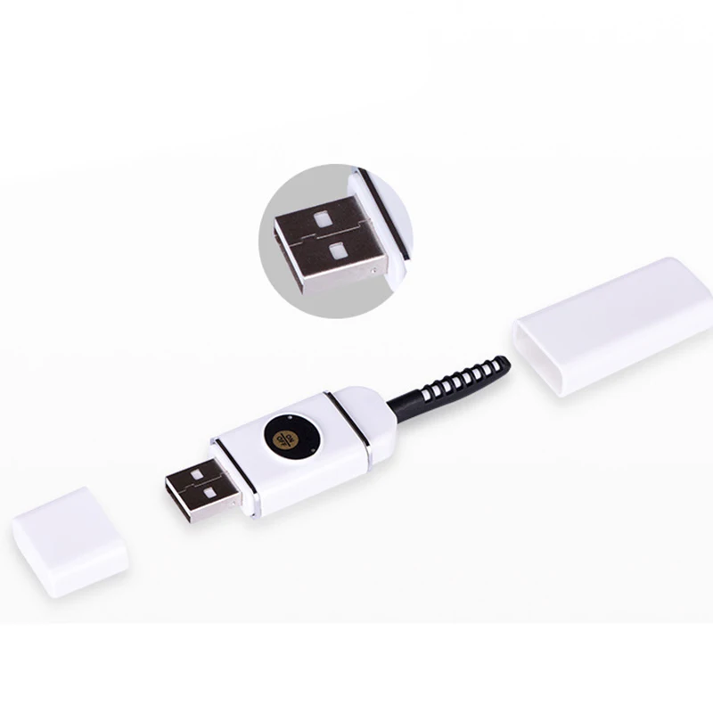 

USB Electric Eyelash Curler Make Up Long Lasting Heated Eyelash Curling Device Accessories Pincel Maquiagem Eye Lashes Curler