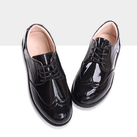 boys black shoes