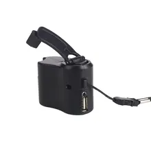 600mA Портативный USB Ручной коленчатый генератор энергии Открытый аварийный цифровой дисплей телефон зарядное устройство ручной встряхивания энергии зарядное устройство