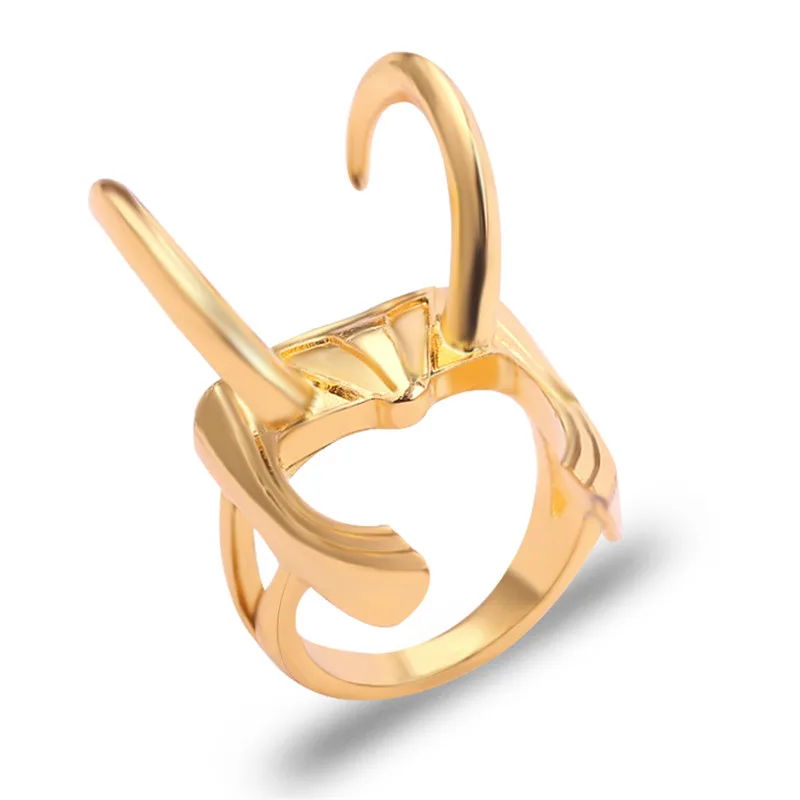 

Hotsell Thor The Dark World Thunder God Laufeyson Loki Helmet Ring Open Gothic Movie Jewelry Party Engagement Wedding Gift