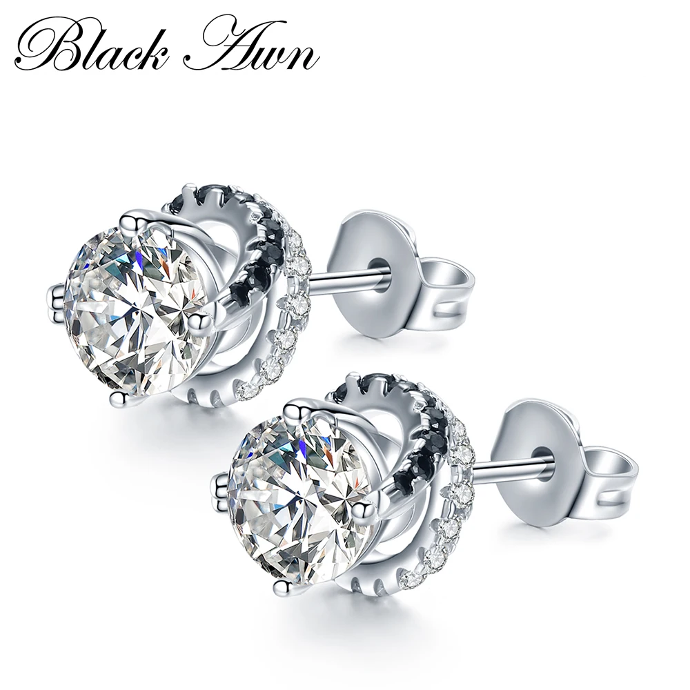 Buy Cute 1.8g 925 Sterling Silver Jewelry Stud Earring
