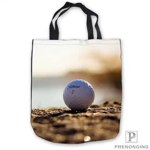 На заказ холст golf-ball-promosTote Hand сумки сумка для покупок повседневные пляжные сумки повседневные 180713-56
