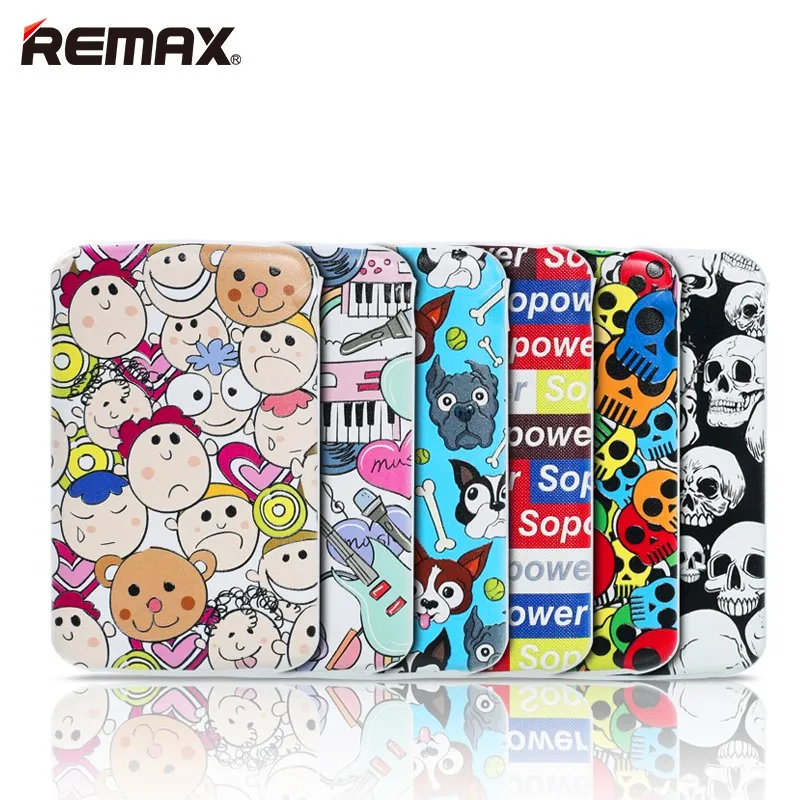 REMAX 3D cartoon trend Power Bank 10000mAh Powerbank External Mobile Phone Battery Charger Backup Pack With Dual USB For Xiaomi