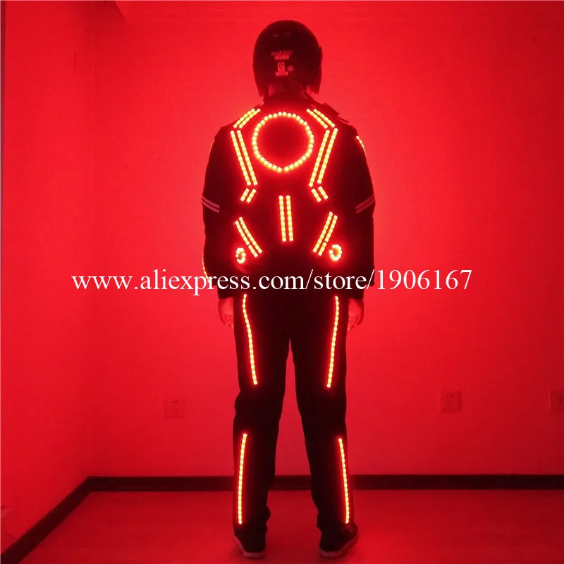 LED Costume LED Clothing Light suits LED Robot suits Kryoman robot david robot06