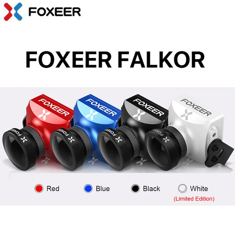 

FOXEER Falkor FPV Camera 1200TVL 4:3/16:9 PAL/NTSC Switchable 5V-40V Wide Voltage Support Camera Remote Control G-WDR OSD