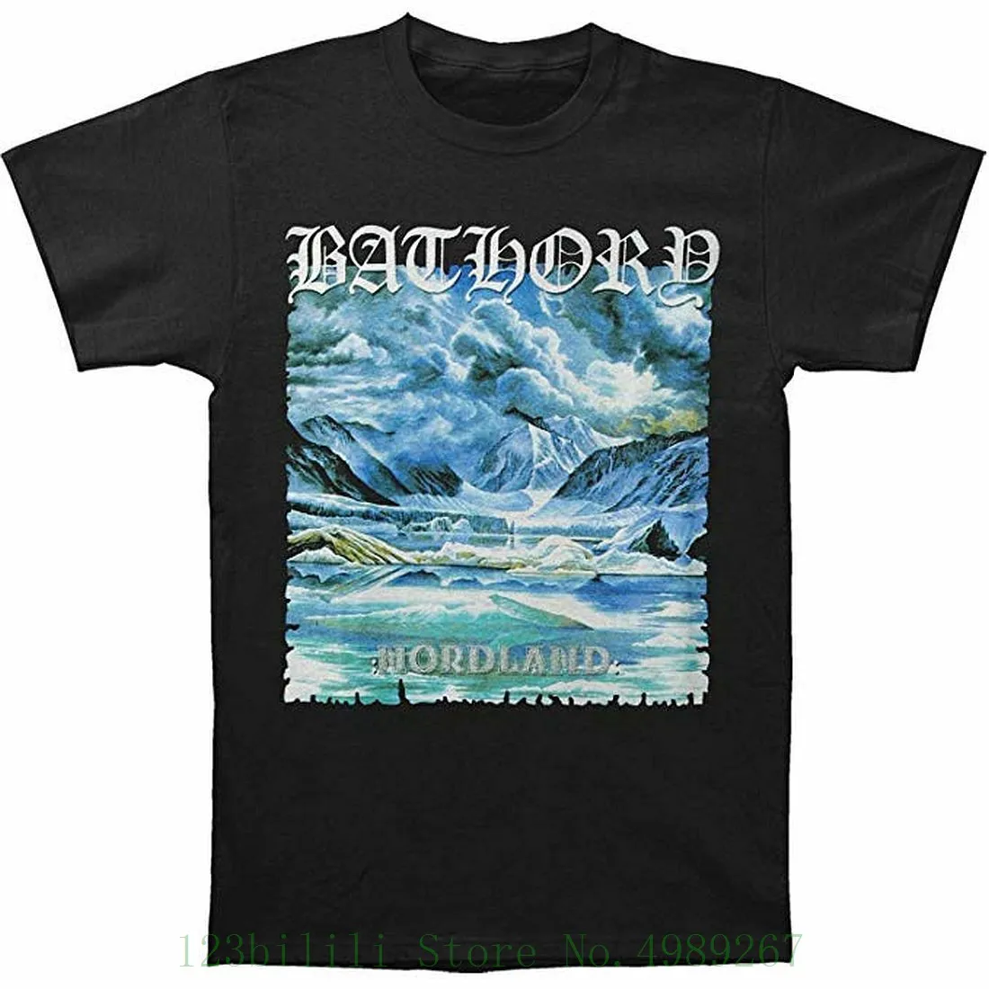 Bathory Nordland футболка все размеры Новые мужские футболки летний Стиль Модные Swag