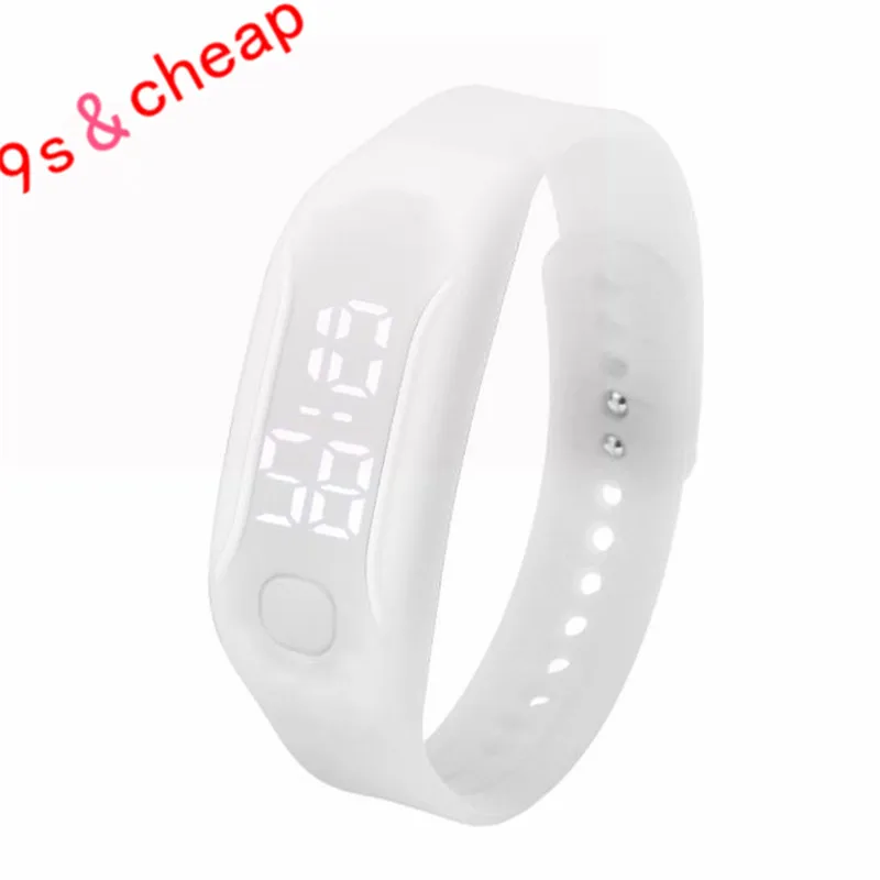 

Fashion LED Sports Running Watch Date Rubber Bracelet Digital Wrist Watch #3416 Brand New High Qulity Luxury Free Shipping