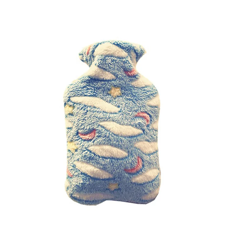 

Hot Water Bottle Bag Cover Coral Fleece Cloth 1000ml Keep Warm Soft Home Relaxing HG99