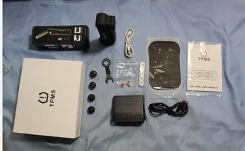 

Solar TPMS Wireless for for car, MPV, SUV, VAN, pickup With Mini External Sensor SZDALOS TP400