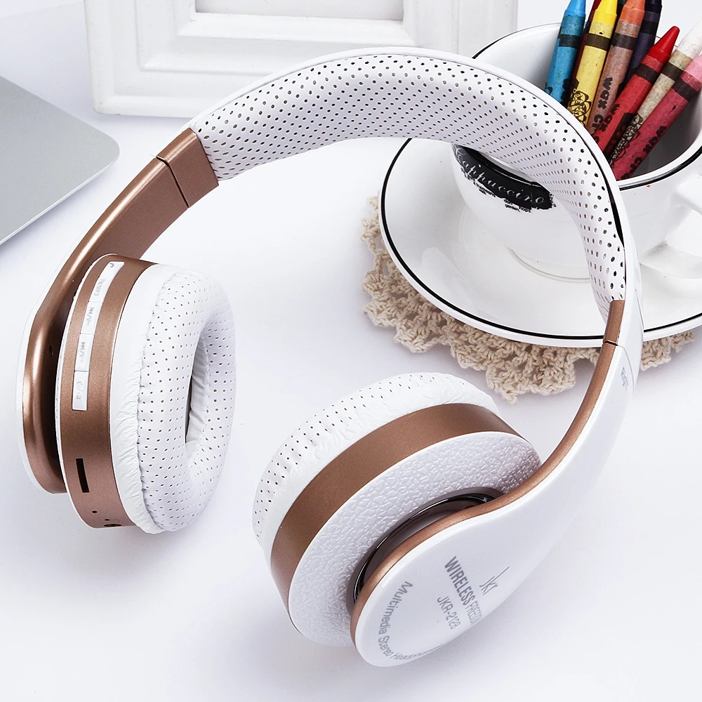 

JKR - 212B Multicolorful Bluetooth FM Radio Headset Stereo Music Headphones