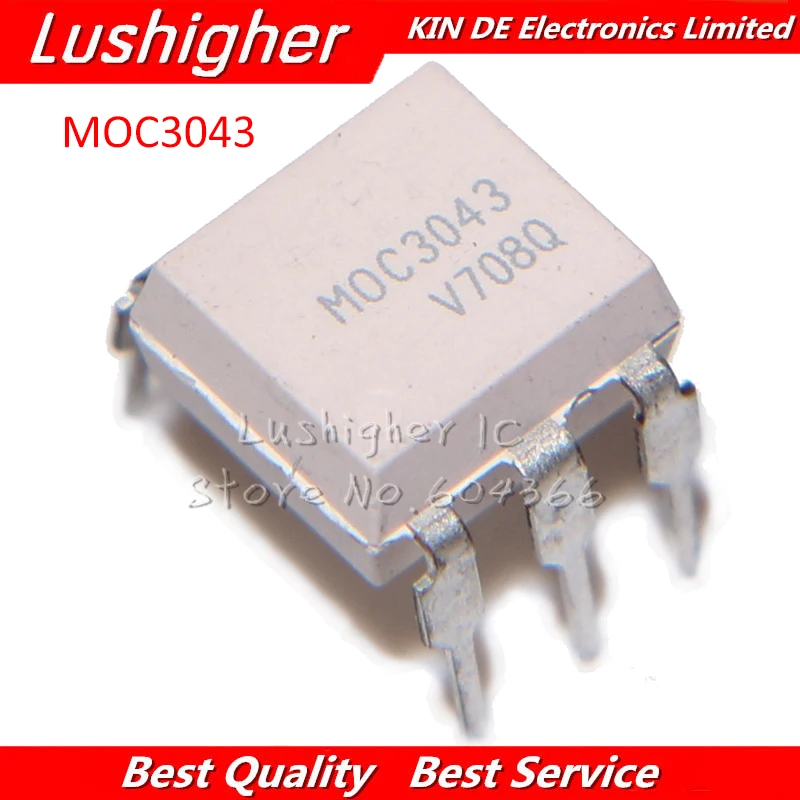 10 шт. MOC3043 DIP6 DIP оригинальный IC