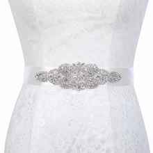 Inofinn Z15 Кристалл Свадебные аксессуары Атлас свадебное платье ремень свадебные ленты пояс Кушак Пояс для вечернего платья для выпускного вечера