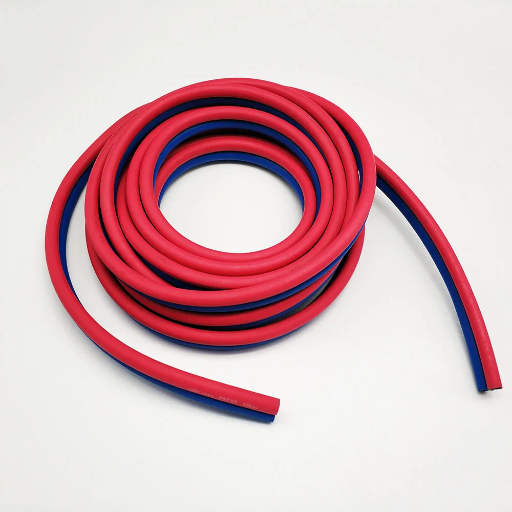 

MESNI Welding Oxygen Connecting Flexible Double Glued Pipe OD 8.7mm & ID=3.5mm Ignition Gun Hose 3meters