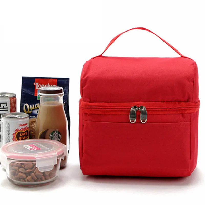 New thermal food bag insulated cooler bags portable coolers picnic bag food delivery bags bolsa