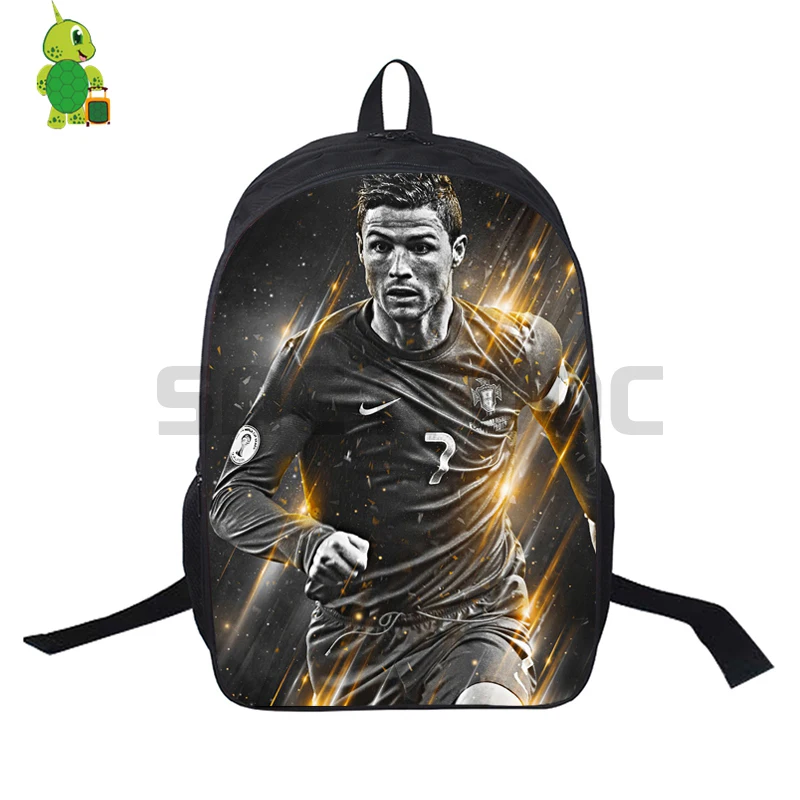 

Mochila Cristiano Ronaldo 7 School Bag for Teenage Boys Girls's Backpack Laptop Backpack CR7 Women Men Travel Shoulder Bags
