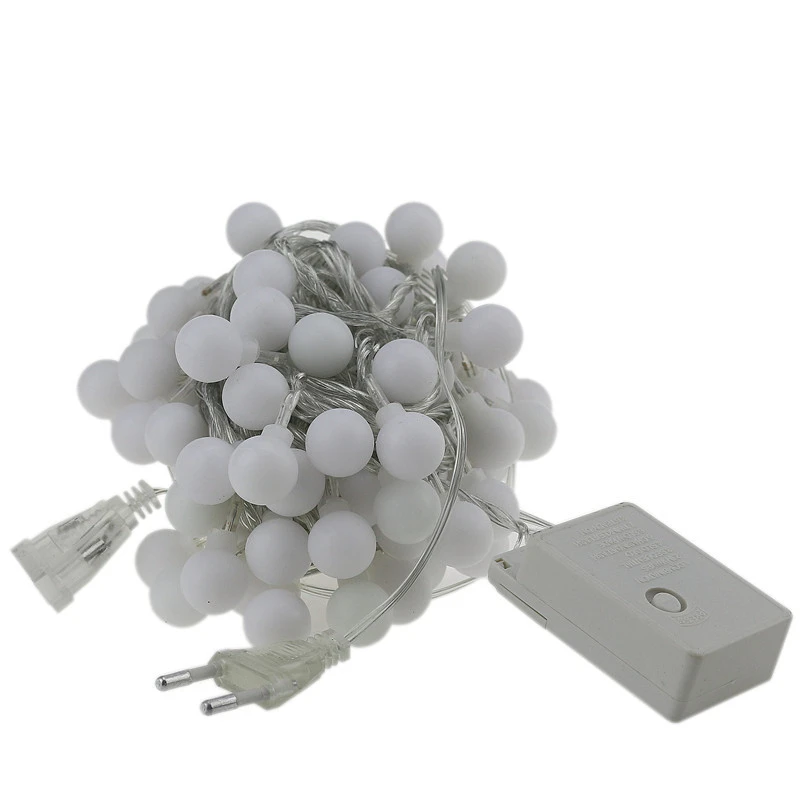 10 M 20 M 30 m 50 m LED 220 v 110 V al aire libre Multicolor cadena de Luces de Navidad vacaciones decoración de fiesta de boda Luces LED