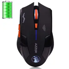 2.4GHz Wireless Rechargeable Long Life Silent 2400DPI 6 Buttons Cordless Ergonomic Optical PC Usb Gaming Mouse For All Laptop