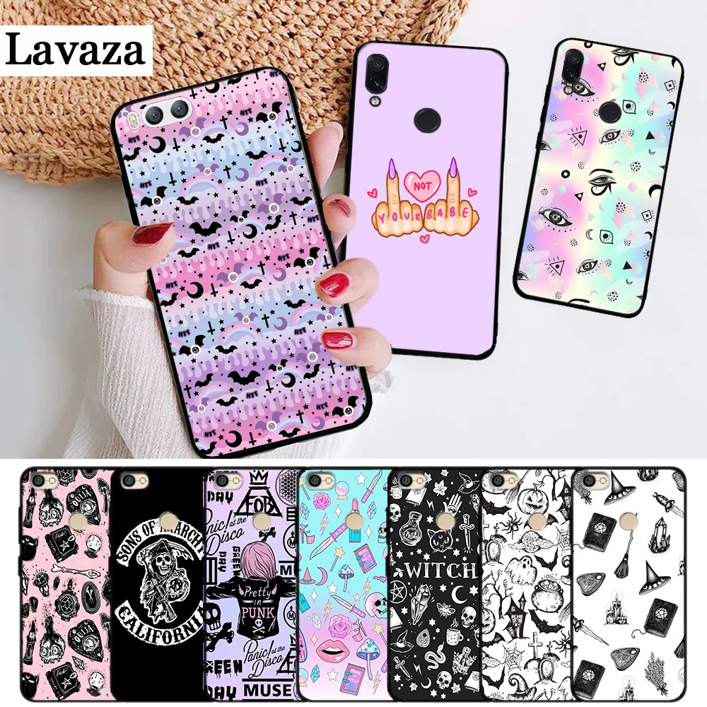 Lavaza Girly пастельных Witchth роскошный силиконовый чехол для телефона Xiaomi Redmi 4A 4X 5 5A 6 6A 7