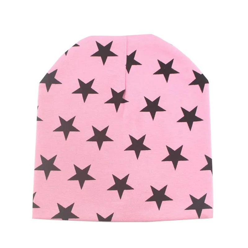 

DreamShining Crochet Baby Hats Girl Boy Caps Unisex Beanie Star Print Infant Cotton Knit Cap Kids Toddlers Newborn Hat 10 colors
