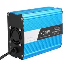 Автомобильный преобразователь мощности 500W DC 12V в AC 220 V-240 V пик 600W адаптер зарядного устройства с двойным USB автомобильные аксессуары
