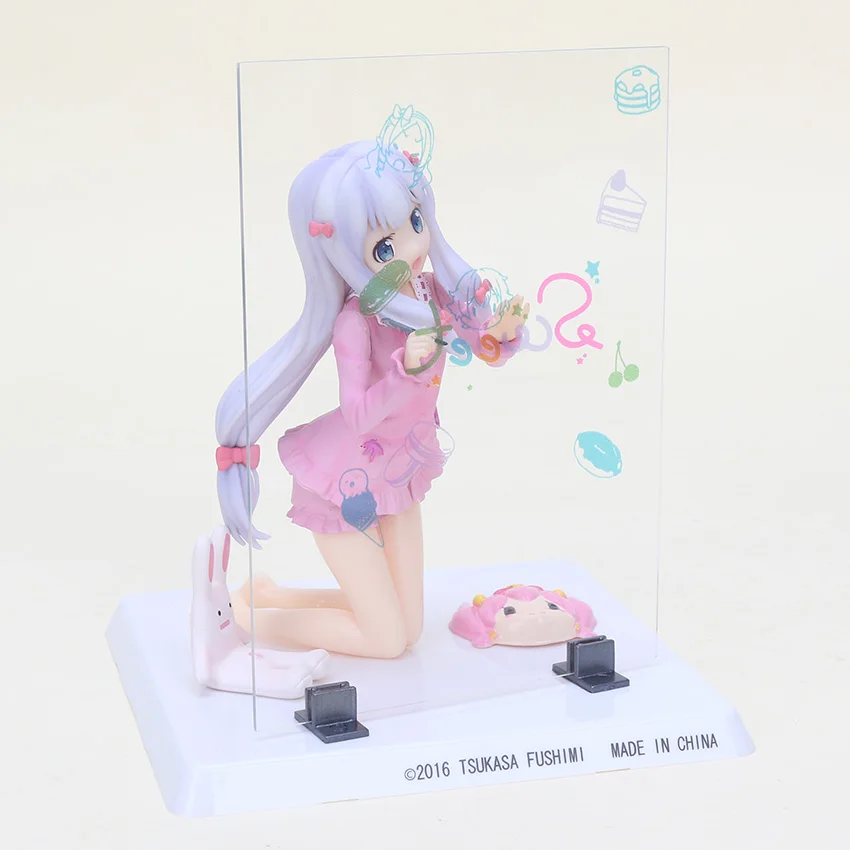 Eromanga Sensei Izumi Sagiri горячая девушка фигурка аниме фигурка подарок игрушки - Цвет: 3891 Kneeling pink