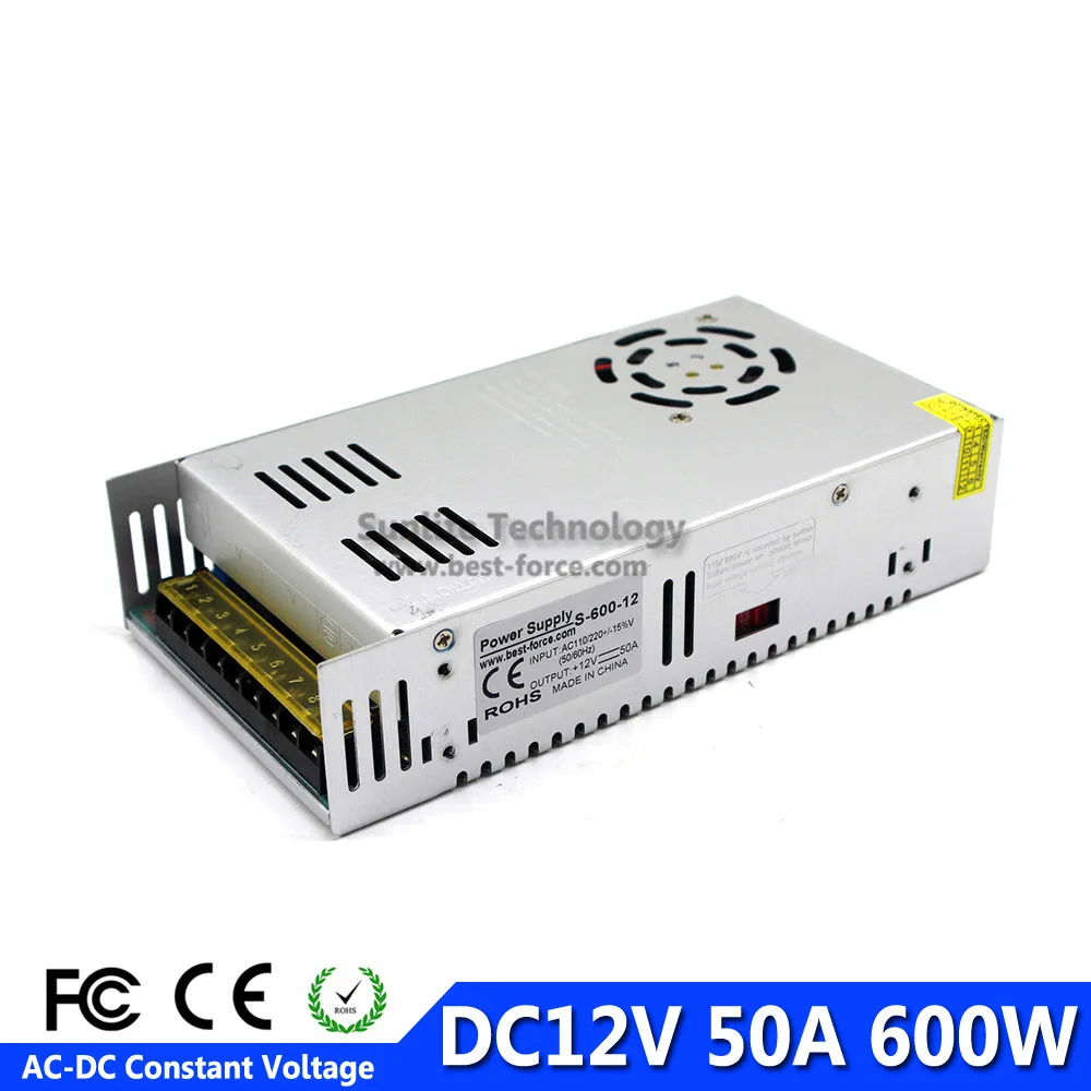 12V600W