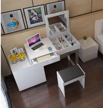 

The fashion of the lacquer that bake dresser. Flip the bedroom dresser