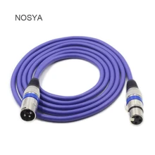 NOSYA 3-pin XLR microphone cable Cannon microphone cable DMX customization 3 feet 10m
