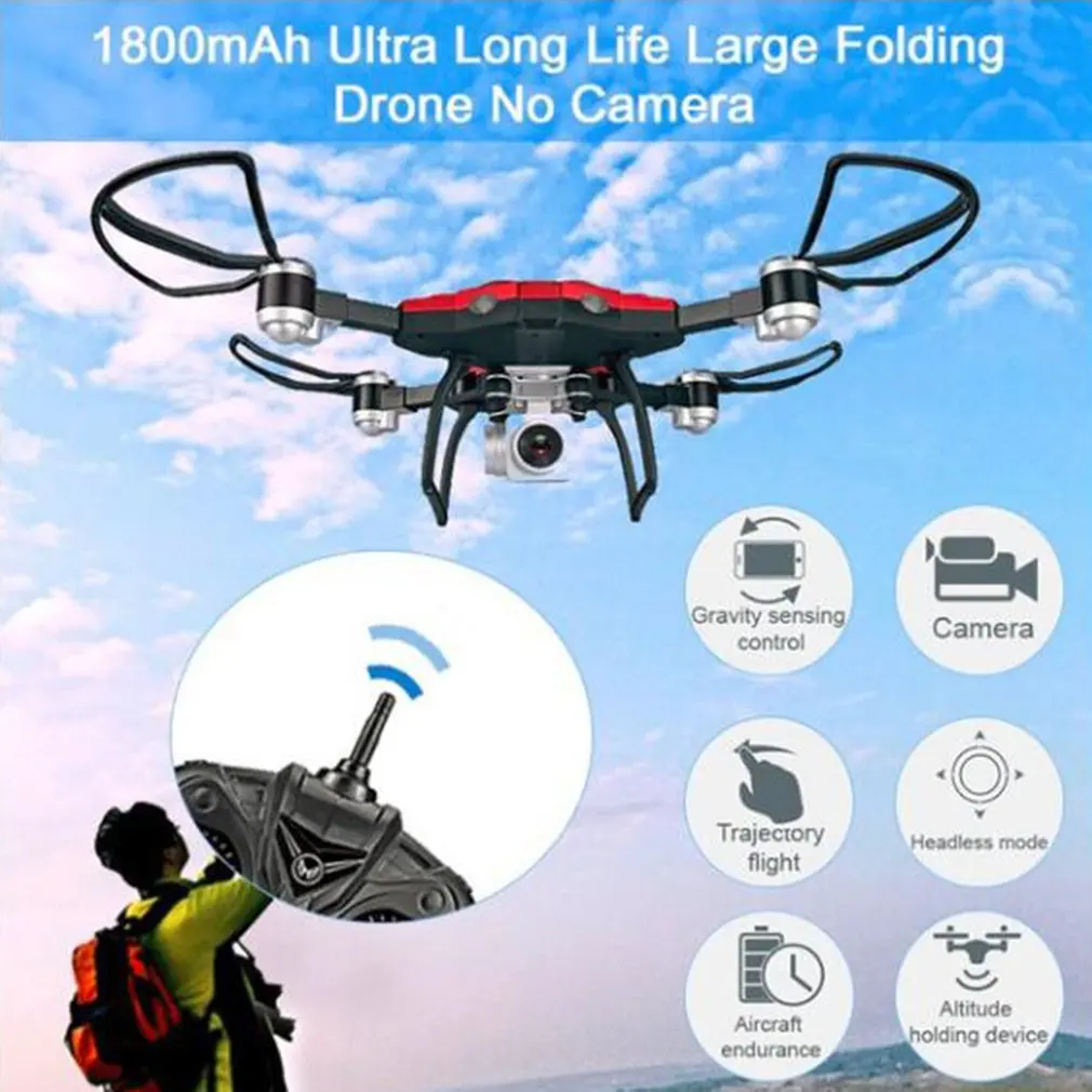 

Remot Control Quadcopter S13 0.3MP/2MP/1080P 6 Axes Camera Drone UAV Positioning System Aircraft with Camera RC Drone Model Toy