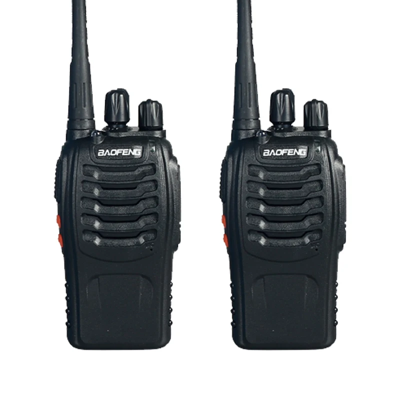 Dual Band Two Way Radio 2 PCS baofeng BF 888S Walkie Talkie 5W Handheld Pofung bf