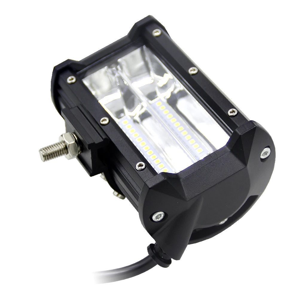 5'' Inch 72W LED Work Light Bar Flood Driving Lamp For Jeep Truck Boat Offroad (12)