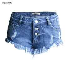 Отверстие шорты рваные джинсы для женщин короткие джинсы женские узкие джинсы женские короткие Штаны Spodnie damskie jeansy vaqueros Mujer