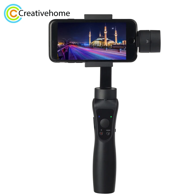  S5 Professional 3-Axis Stabilized Handheld Gimbal Stabilizer for GoPro Action Cameras and Smartphon