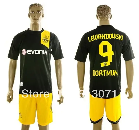 lewandowski dortmund jersey