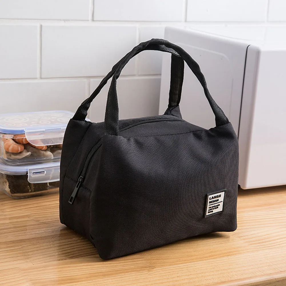 Портативная сумка для обеда, термоизолированная сумка для обеда, сумка-холодильник, Bento, сумка, контейнер для обеда, школьные сумки для хранения еды
