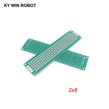 

5pcs 2x8cm 20x80 mm Single Side Prototype PCB Universal Printed Circuit Board Protoboard For Arduino