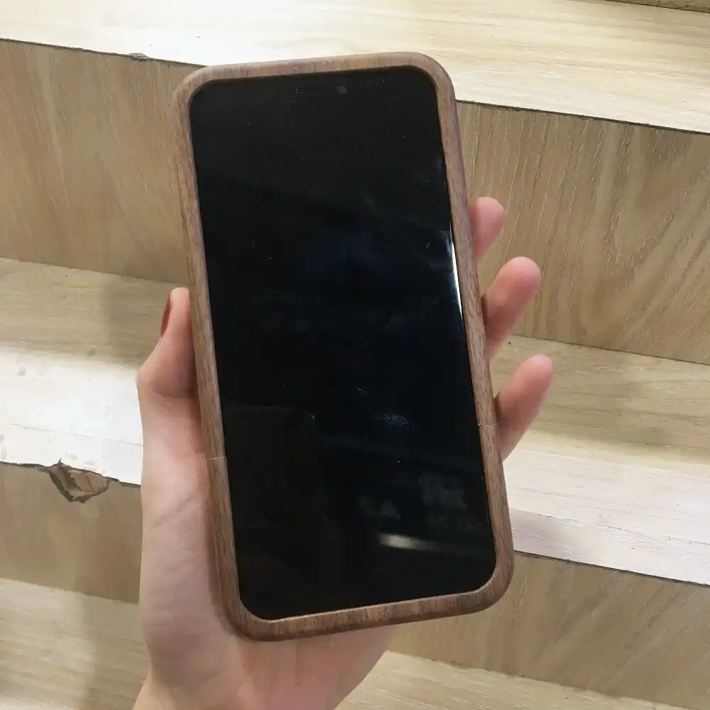 Felidio натуральная орехового дерева чехол для iPhone х натурального Жесткий Чехол Apple
