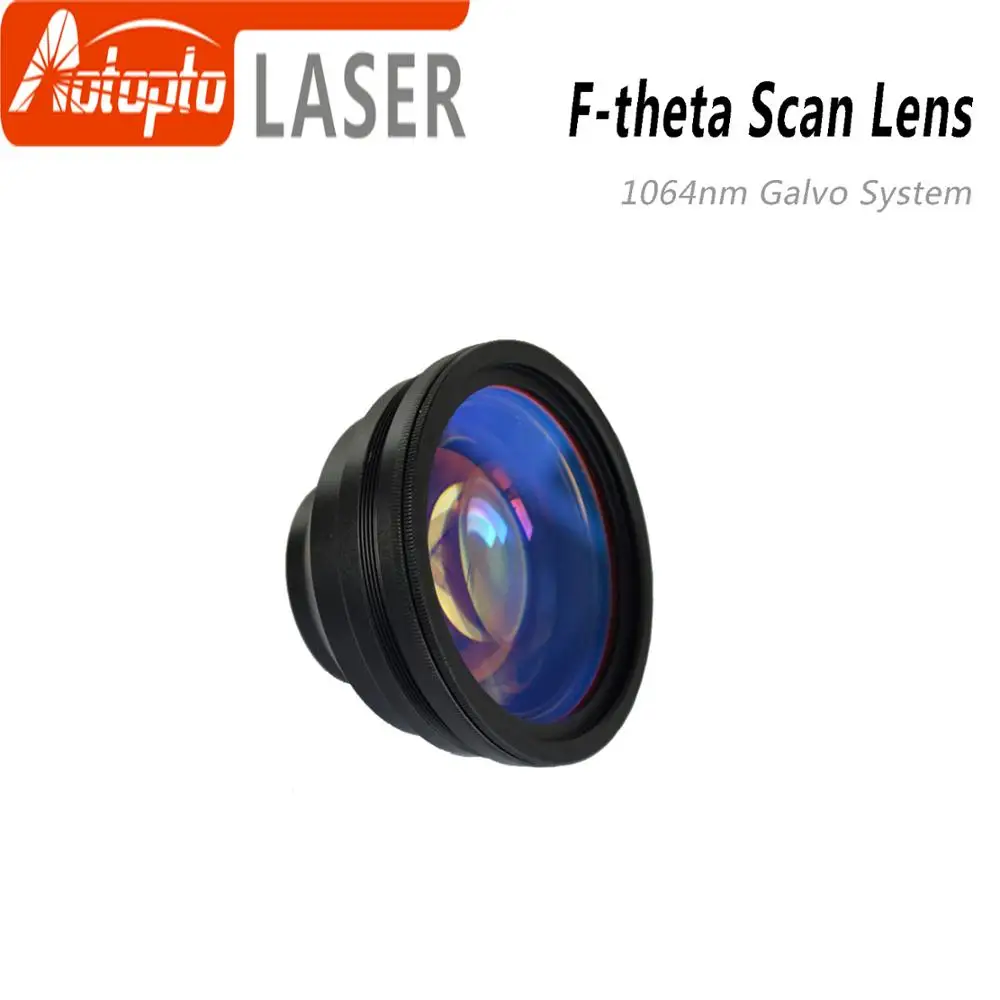 F-theta Scan Lens Field Lens 1064nm 50x50 - 300x300 F63-420mm for 1064nm YAG Optical Fiber Laser Marking Machine Parts