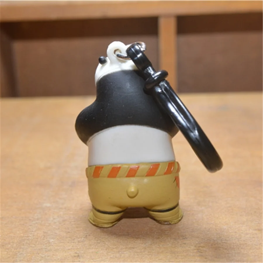 2 шт./лот 4.5 см кунг фу Панда 3 Panda Po и тигрица Кукла фигурку детские игрушки кулон