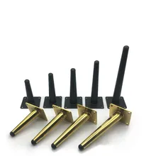 4 шт металлические ножки для мебели железа косой Поддержка 12/15/17/20/25/30/36/38 мм/42 см кабинетный стол ноги мебельная фурнитура