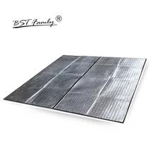 Hewolf складная алюминиевая пленка подложка Кемпинг пол пляж 290*290 походный коврик туристический коврик для пикника Водонепроницаемый коврик EC25